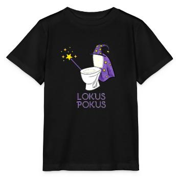 Lokus pocus - T-shirt bio MINI CREATOR Stanley/Stella Enfant - noir - Devant - Mikhail (115cm)