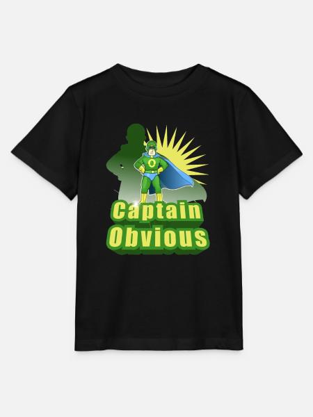 Oczywista oczywistość - Stanley/Stella T-shirt MINI CREATOR til børn - sort