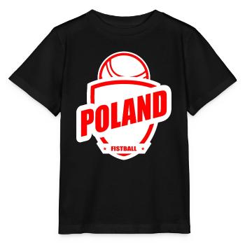 Faustball Polen Mannschaft WM Geschenk - Stanley/Stella Kinder T-Shirt MINI CREATOR  - Schwarz - Vorne - Mikhail (115cm)
