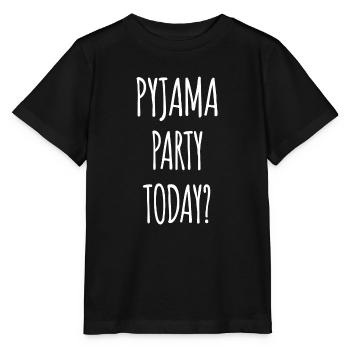 Pyjama Party Today? - T-shirt bio MINI CREATOR Stanley/Stella Enfant - noir - Devant - Mikhail (115cm)