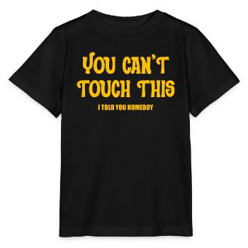 Citation amusante - T-shirt bio MINI CREATOR Stanley/Stella Enfant - noir - Devant - Mikhail (115cm)