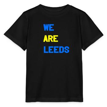 Wir sind Leeds - Stanley/Stella Kinder T-Shirt MINI CREATOR  - Schwarz - Vorne - Mikhail (115cm)