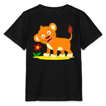 Lion Bébé Lion Lion Enfant - T-shirt bio MINI CREATOR Stanley/Stella Enfant - noir - Devant - Mikhail (115cm)