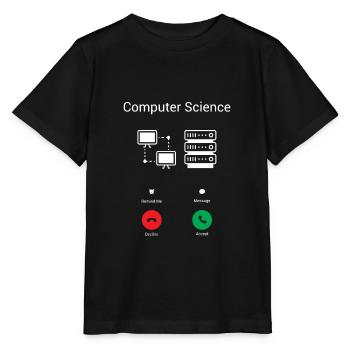Les appels de PC - T-shirt bio MINI CREATOR Stanley/Stella Enfant - noir - Devant - Mikhail (115cm)