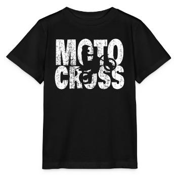 conception de motocross - T-shirt bio MINI CREATOR Stanley/Stella Enfant - noir - Devant - Mikhail (115cm)