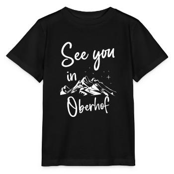 Oberhof Ski ski Thüringer Wald Snowboarden - T-shirt bio MINI CREATOR Stanley/Stella Enfant - noir - Devant - Mikhail (115cm)