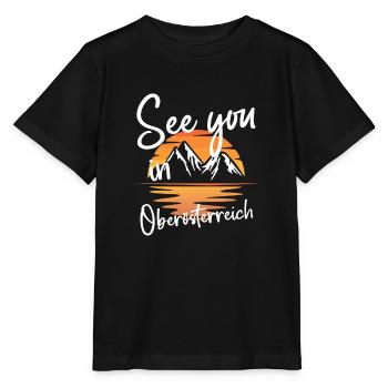 Upper Austria Skiing Snowboarding Austria - Stanley/Stella MINI CREATOR Kids’ T-Shirt - black - Front - Mikhail (115cm)