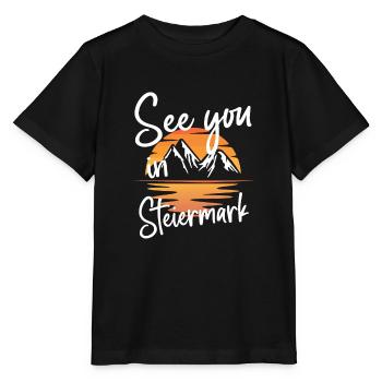 Styrie Ski Mountain Snowboard Autriche - T-shirt bio MINI CREATOR Stanley/Stella Enfant - noir - Devant - Mikhail (115cm)