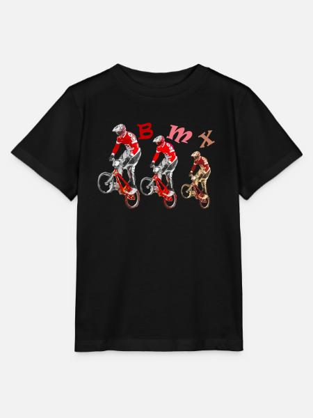 bmx - Stanley/Stella Kinder T-Shirt MINI CREATOR - Schwarz