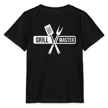 Grill Master - Stanley/Stella MINI CREATOR Kids’ T-Shirt - black - Front - Mikhail (115cm)