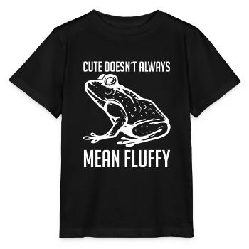 Mignon ne signifie pas toujours moelleux - T-shirt bio MINI CREATOR Stanley/Stella Enfant - noir - Devant - Mikhail (115cm)