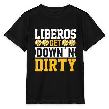 Liberos get dirty - Stanley/Stella MINI CREATOR Kids’ T-Shirt - black - Front - Mikhail (115cm)