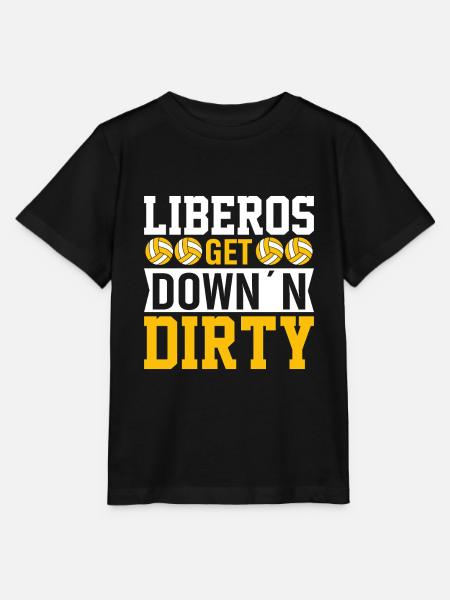 Liberos Werden Schmutzig - Stanley/Stella Kinder T-Shirt MINI CREATOR  - Schwarz