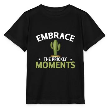 Embrassez les moments délicats - T-shirt bio MINI CREATOR Stanley/Stella Enfant - noir - Devant - Mikhail (115cm)