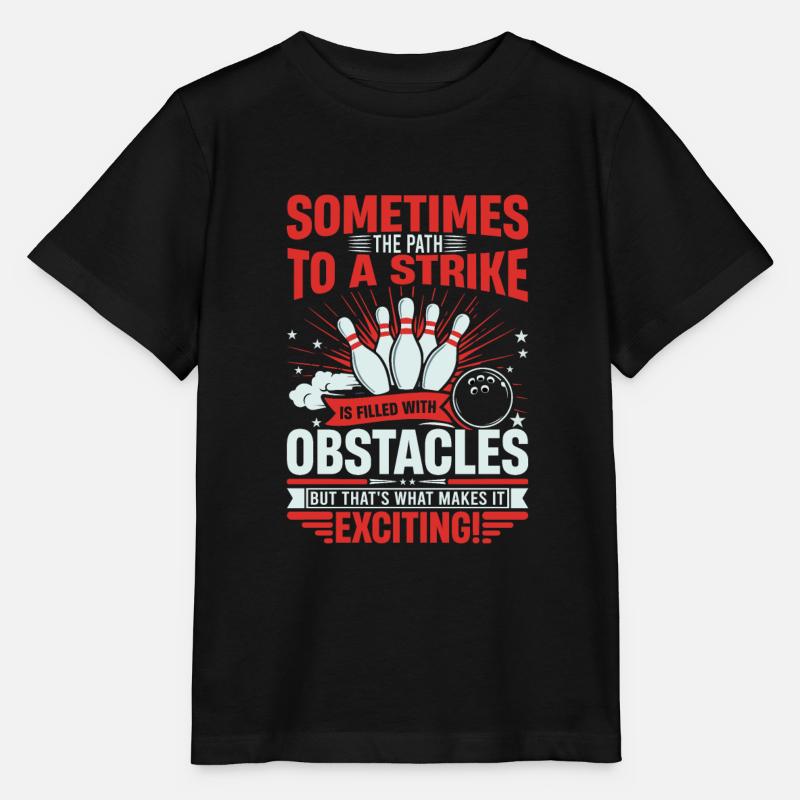 Manchmal ist der Weg zu einem Streik mit Hindernissen gefüllt - Stanley/Stella Kinder T-Shirt MINI CREATOR - Schwarz