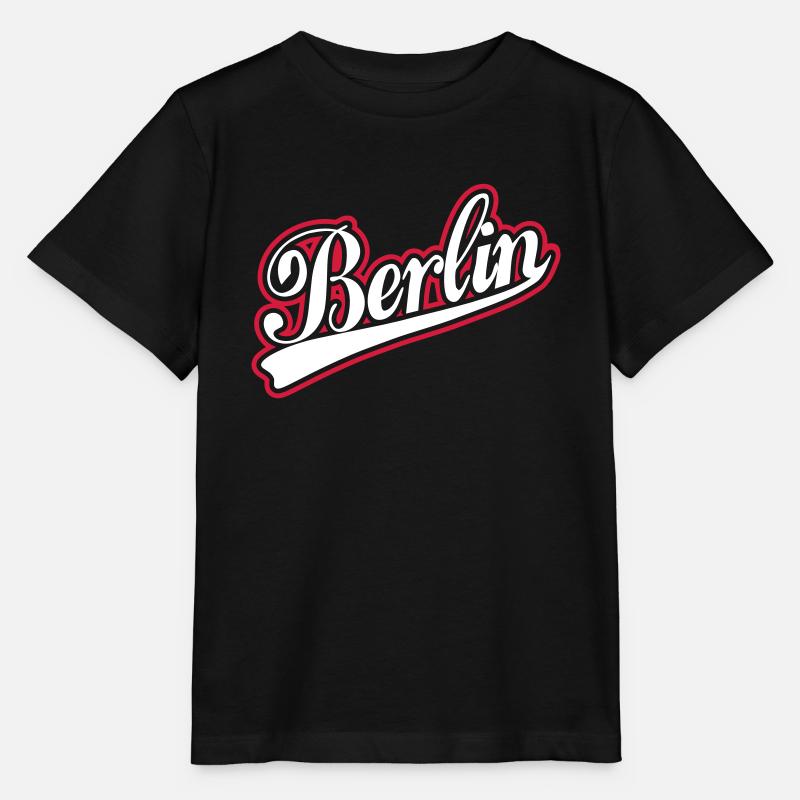 Berlin - Stanley/Stella MINI CREATOR Kids’ T-Shirt - black