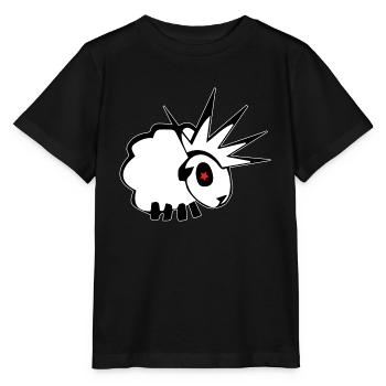 OVEJA PUNK - Stanley/Stella Kinder T-Shirt MINI CREATOR  - Schwarz - Vorne - Mikhail (115cm)