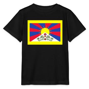 Tibet - Stanley/Stella MINI CREATOR Kids’ T-Shirt - black - Front - Mikhail (115cm)