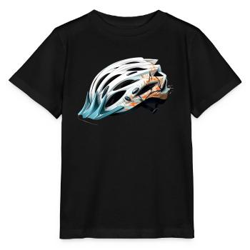 Casque de vélo - T-shirt bio MINI CREATOR Stanley/Stella Enfant - noir - Devant - Mikhail (115cm)