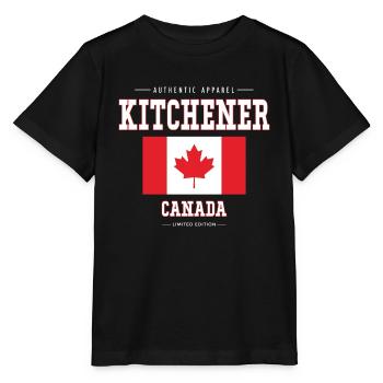 Kitchener - Stanley/Stella MINI CREATOR Kids’ T-Shirt - black - Front - Mikhail (115cm)