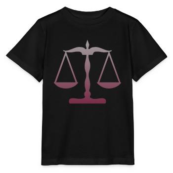 rechtsanwalt anwalt lawyer judge richter law justi - Stanley/Stella Kinder T-Shirt MINI CREATOR  - Schwarz - Vorne - Mikhail (115cm)