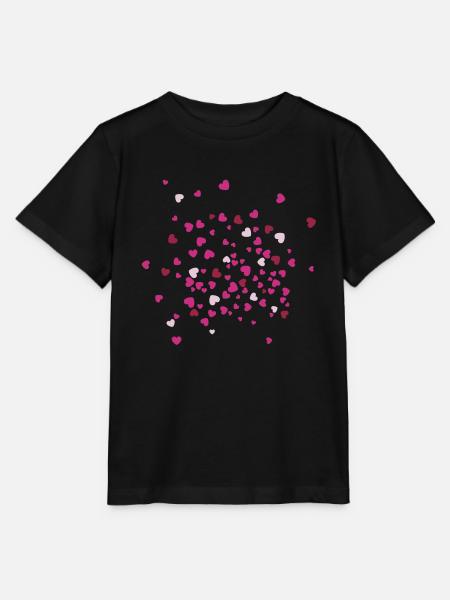Herzen - Stanley/Stella Kinder T-Shirt MINI CREATOR - Schwarz
