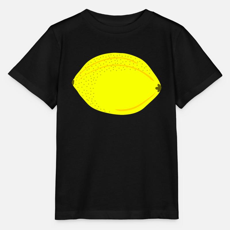 Bang Yellow Lemon, Fruit, Gift Idea - Stanley/Stella MINI CREATOR Kids’ T-Shirt - black