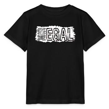 MIR EGAL - Stanley/Stella Kinder T-Shirt MINI CREATOR  - Schwarz - Vorne - Mikhail (115cm)