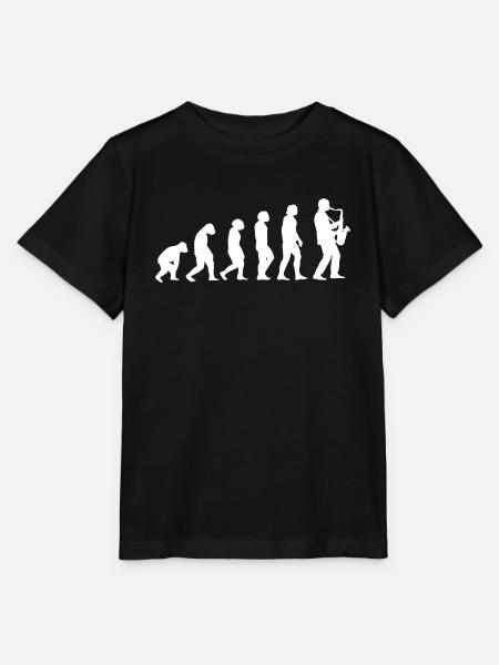 saxophone - Stanley/Stella Kinder T-Shirt MINI CREATOR - Schwarz