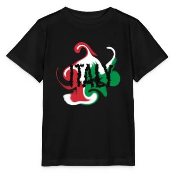 Italy - Stanley/Stella MINI CREATOR Kids’ T-Shirt - black - Front - Mikhail (115cm)