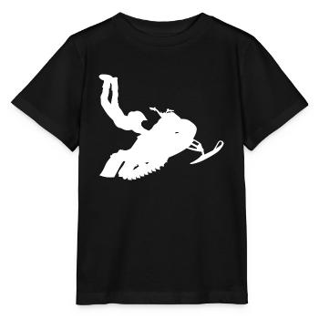 Snowmobile snowmobile snowmobile - Stanley/Stella MINI CREATOR Kids’ T-Shirt - black - Front - Mikhail (115cm)
