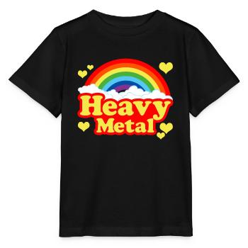 Heavy métal - T-shirt bio MINI CREATOR Stanley/Stella Enfant - noir - Devant - Mikhail (115cm)
