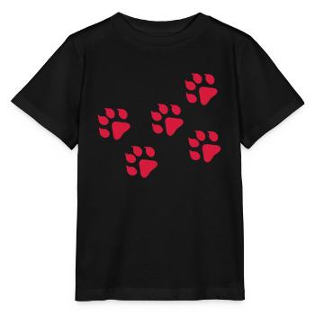 chien 1 - T-shirt bio MINI CREATOR Stanley/Stella Enfant - noir - Devant - Mikhail (115cm)