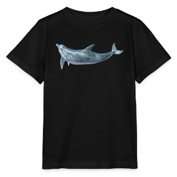 Delfin - T-shirt bio MINI CREATOR Stanley/Stella Enfant - noir - Devant - Mikhail (115cm)