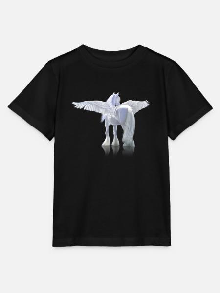 Pegasus - Stanley/Stella MINI CREATOR Kids’ T-Shirt - black