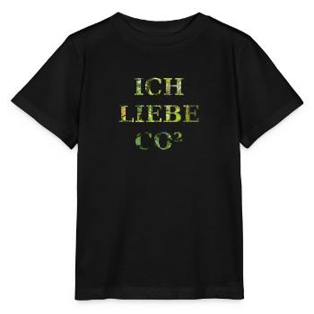 J'aime co2 - T-shirt bio MINI CREATOR Stanley/Stella Enfant - noir - Devant - Mikhail (115cm)
