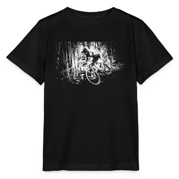 vtt mtb downhill - T-shirt bio MINI CREATOR Stanley/Stella Enfant - noir - Devant - Mikhail (115cm)