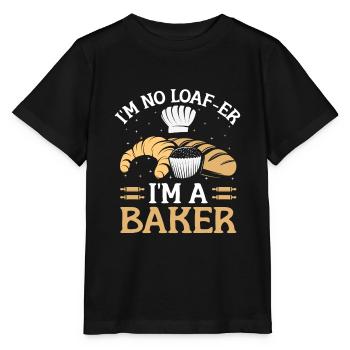 Boulangerie Boulangerie Pâtisserie Confiserie Boulanger Confiserie - T-shirt bio MINI CREATOR Stanley/Stella Enfant - noir - Devant - Mikhail (115cm)