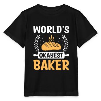 Boulangerie Boulangerie Pâtisserie Confiserie Boulanger Confiserie - T-shirt bio MINI CREATOR Stanley/Stella Enfant - noir - Devant - Mikhail (115cm)