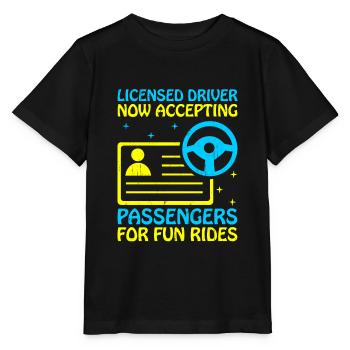 Permis de conduire passé Nouveau permis de conduire S - T-shirt bio MINI CREATOR Stanley/Stella Enfant - noir - Devant - Mikhail (115cm)