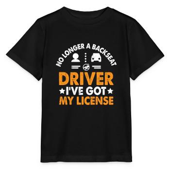 Permis de conduire passé Nouveau permis de conduire S - T-shirt bio MINI CREATOR Stanley/Stella Enfant - noir - Devant - Mikhail (115cm)