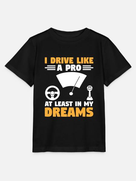 Licencia de conducir aprobada Nuevo permiso de conducir S - Stanley/Stella T-shirt MINI CREATOR til børn - sort