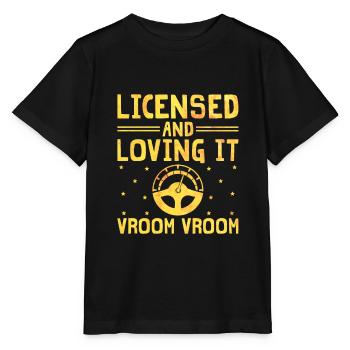 Permis de conduire passé Nouveau permis de conduire S - T-shirt bio MINI CREATOR Stanley/Stella Enfant - noir - Devant - Mikhail (115cm)