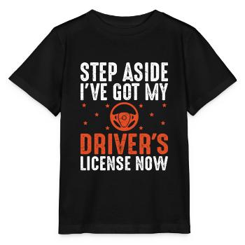 Permis de conduire passé Nouveau permis de conduire S - T-shirt bio MINI CREATOR Stanley/Stella Enfant - noir - Devant - Mikhail (115cm)