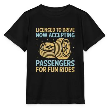 Permis de conduire passé Nouveau permis de conduire S - T-shirt bio MINI CREATOR Stanley/Stella Enfant - noir - Devant - Mikhail (115cm)