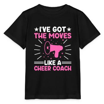 Cheerleading Coach Cheer Coach Cheerleader Cheer T - Stanley/Stella Kinder T-Shirt MINI CREATOR  - Schwarz - Vorne - Mikhail (115cm)