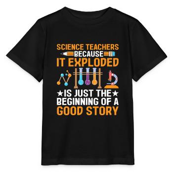 Naturwissenschaftliches Lehramt Lehramt Biologie Chemie P - Stanley/Stella Kinder T-Shirt MINI CREATOR  - Schwarz - Vorne - Mikhail (115cm)