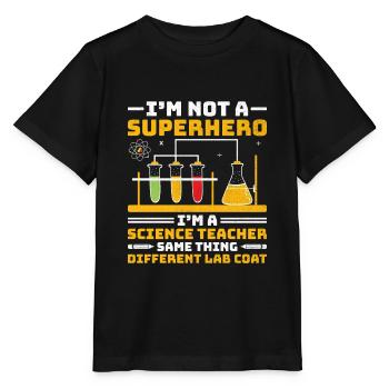 Naturwissenschaftliches Lehramt Lehramt Biologie Chemie P - Stanley/Stella Kinder T-Shirt MINI CREATOR  - Schwarz - Vorne - Mikhail (115cm)