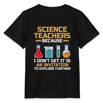 Naturwissenschaftliches Lehramt Lehramt Biologie Chemie P - Stanley/Stella Kinder T-Shirt MINI CREATOR  - Schwarz - Vorne - Mikhail (115cm)