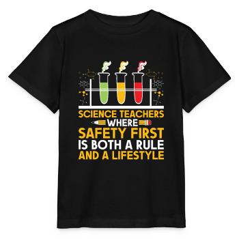 Naturwissenschaftliches Lehramt Lehramt Biologie Chemie P - Stanley/Stella Kinder T-Shirt MINI CREATOR  - Schwarz - Vorne - Mikhail (115cm)